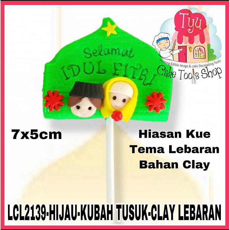 

LCL2139-HIJAU-KUBAH TUSUK-CLAY LEBARAN