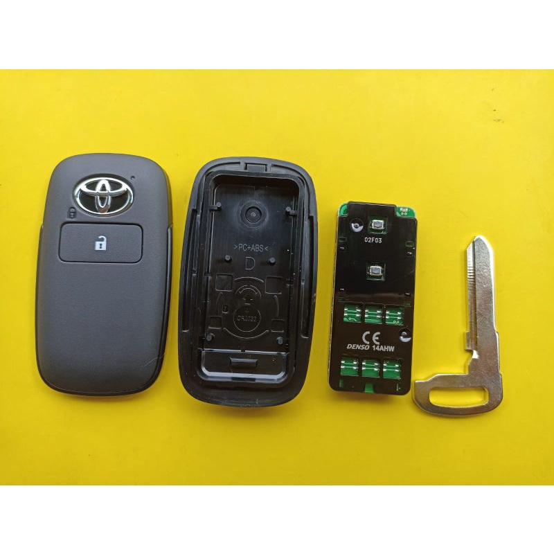 Kunci remot smart key toyota Raize avanza tipe G dan veloz 2022