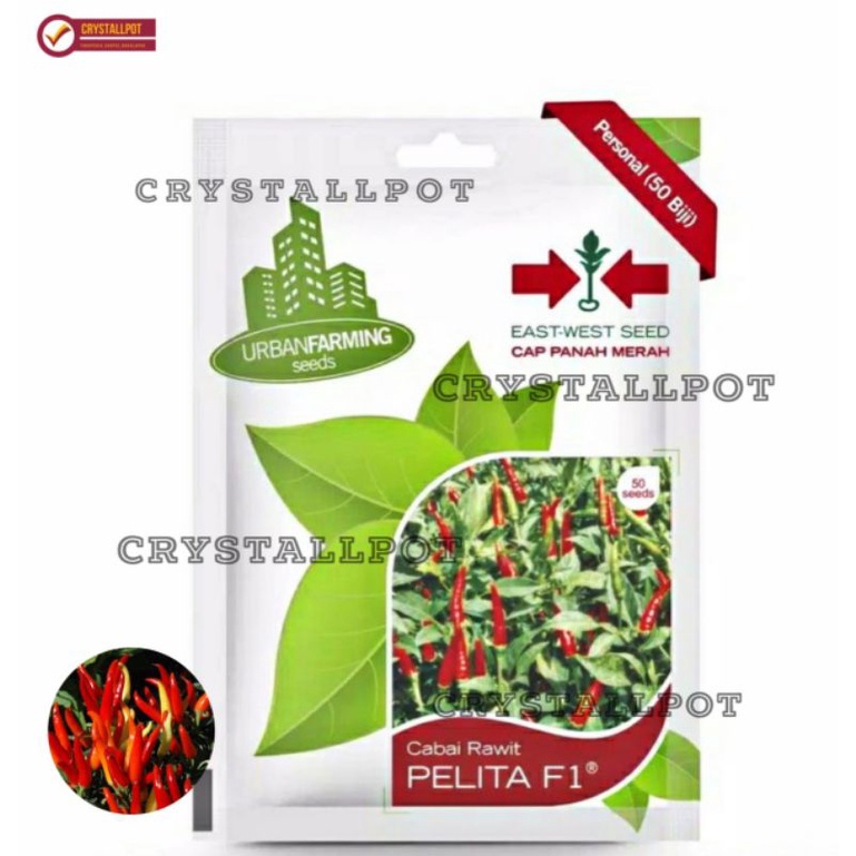 benih bibit cabai rawit pelita f1 cap panah merah - CABAI PELITA F1