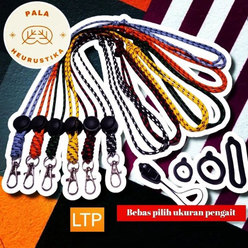 Tali Lanyard Id Card Gantungan Kalung O Ring 13mm 20mm 40mm