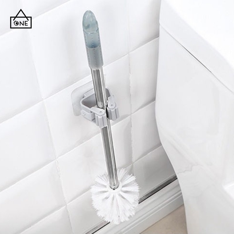 COD❤Kamar Mandi Mop Hook Broom Storage Rack Umbrella Stand Storage Rack Waterproof A one