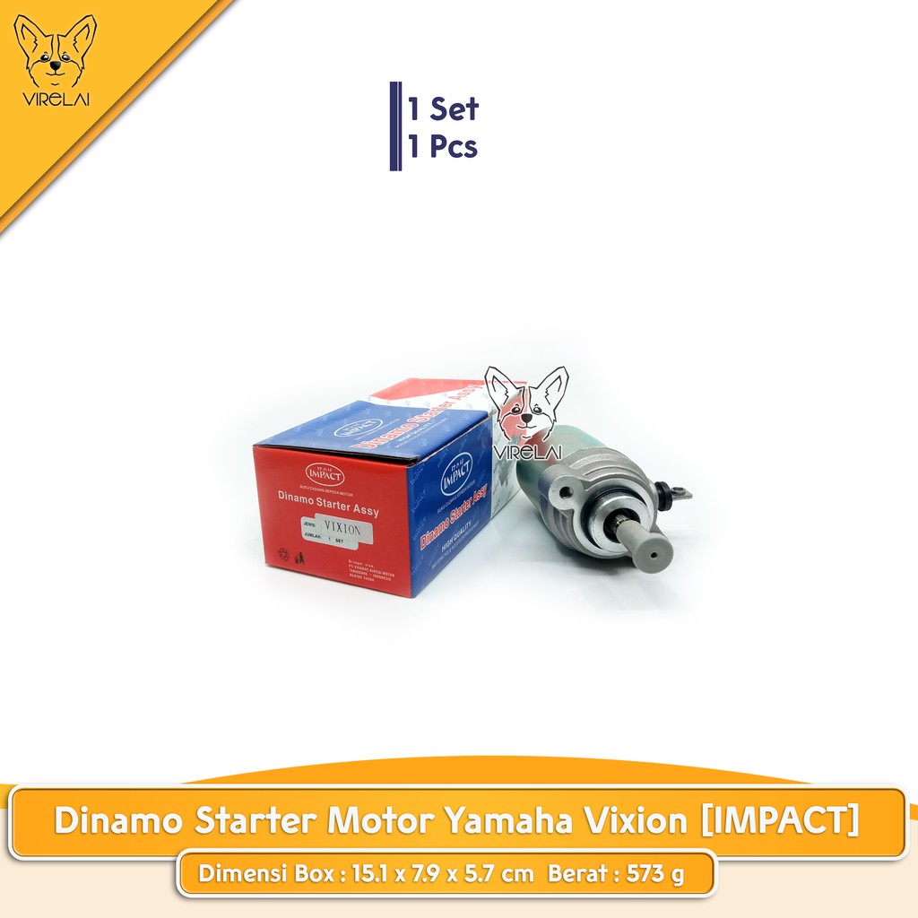 Dinamo Starter motor Yamaha Vixion [Impact]