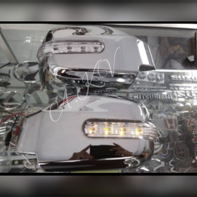 Cover spion Isuzu panther + lampu mata Belo / besar