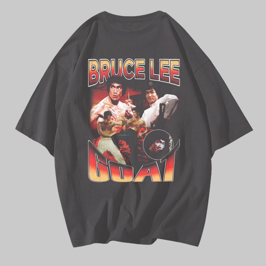 BRUCE LEE GOAT OVERSIZE BOOTLEG VINTAGE T-SHIRT