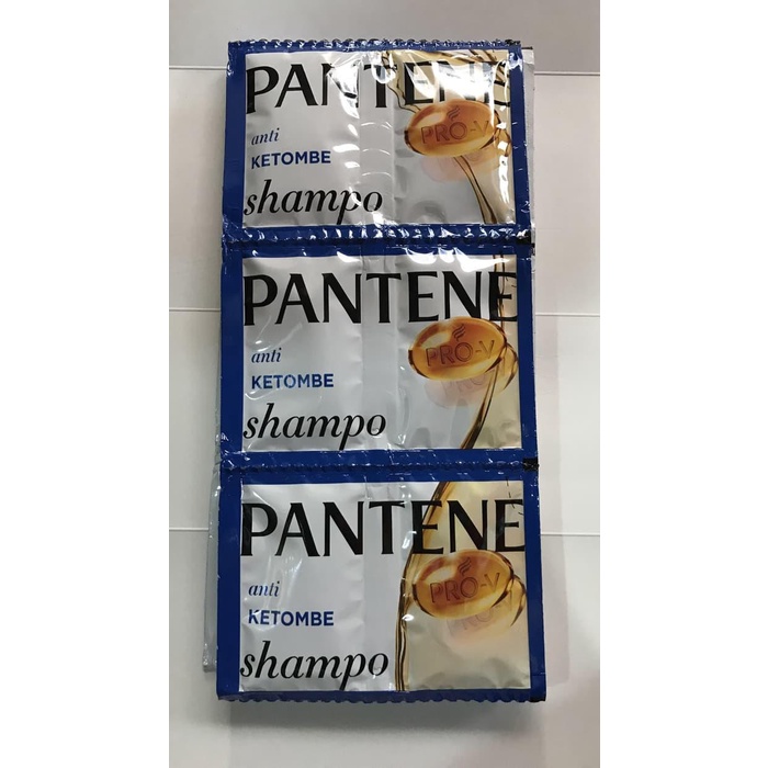 Pantene Shampoo Anti Ketombe | Shampoo Rambut Rontok | 1 renteng isi 12 pcs