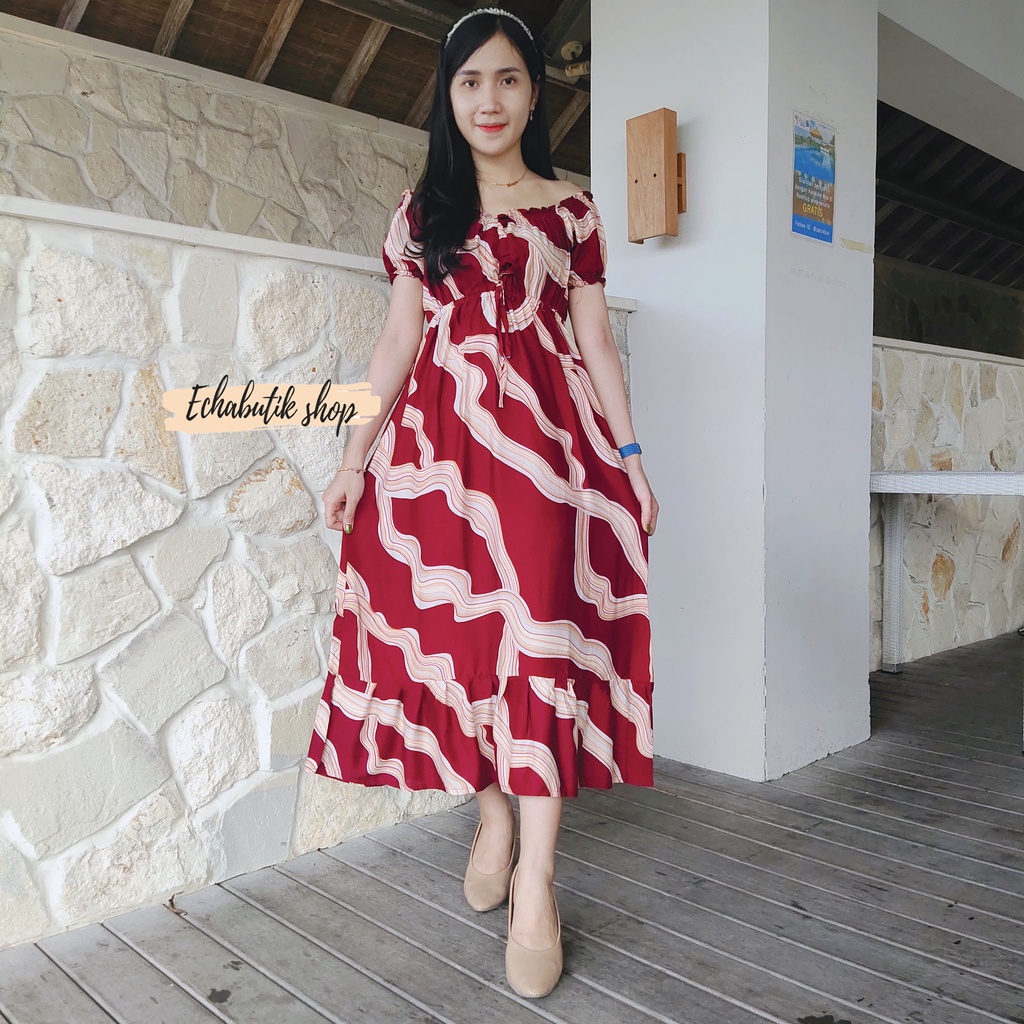 DASTER/DRES CASANDRA POLOS BALI-VANESA MARUN