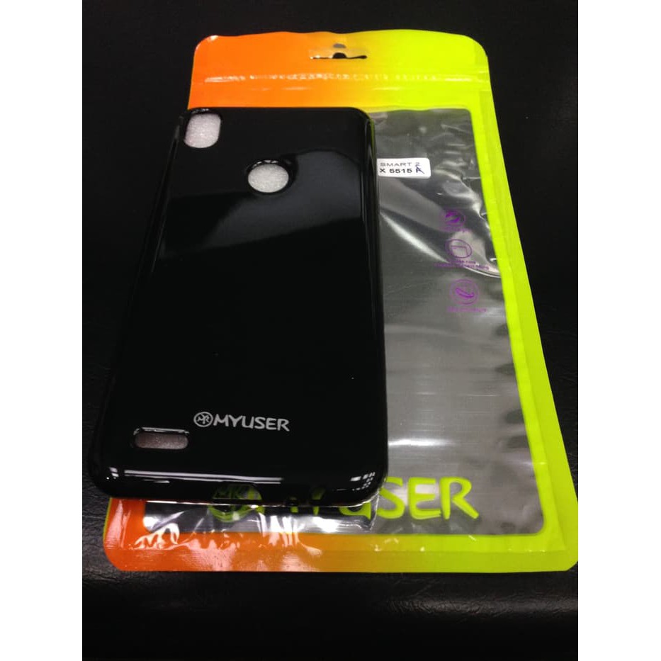 [termurah] Newgene Jelly Case Infinix Smart 2 X5515 F Hitam