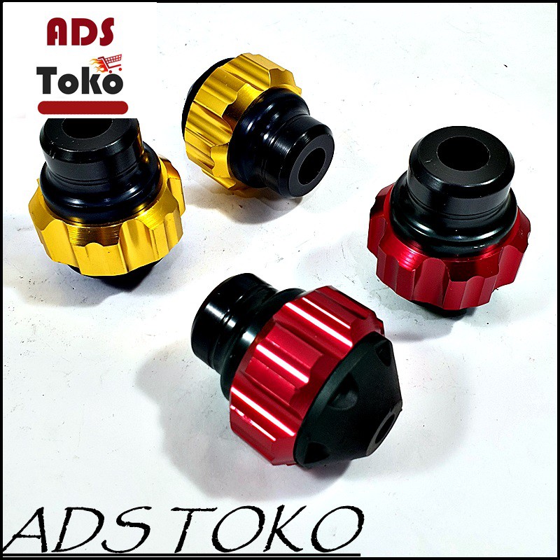 Bandul Jalu As Roda CNC Kerucut Merah Dan Gold PNP Nmax Beat Scoopy Dll Universal