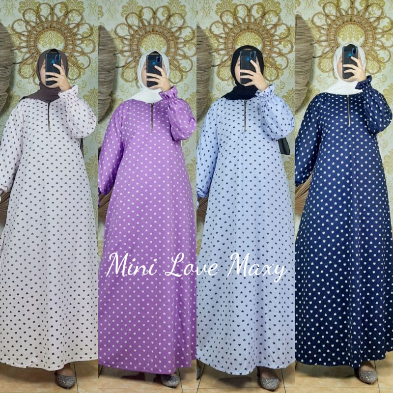 mini love maxy gamis jumbo gamis busui gamis voxy