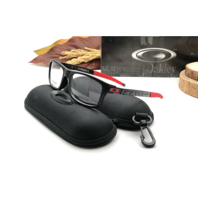 kacamata frame Pria currency 8026 size 54-17-130