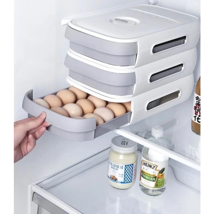 EGG STORAGE ORIGINAL | OTOMATIC ROLL | Penyimpanan Telur Roll Glinding