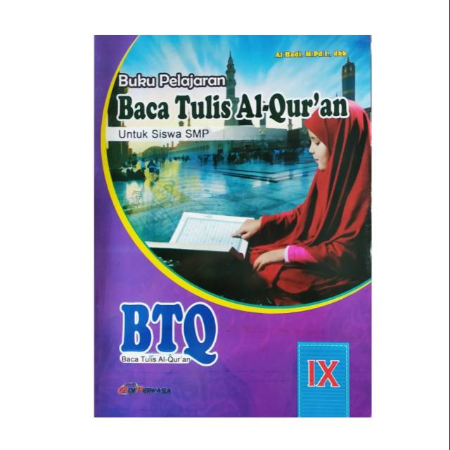 Buku Btq Baca Tulis Al Quran Adi Perkasa Untuk Smp Kelas 9 Shopee Indonesia