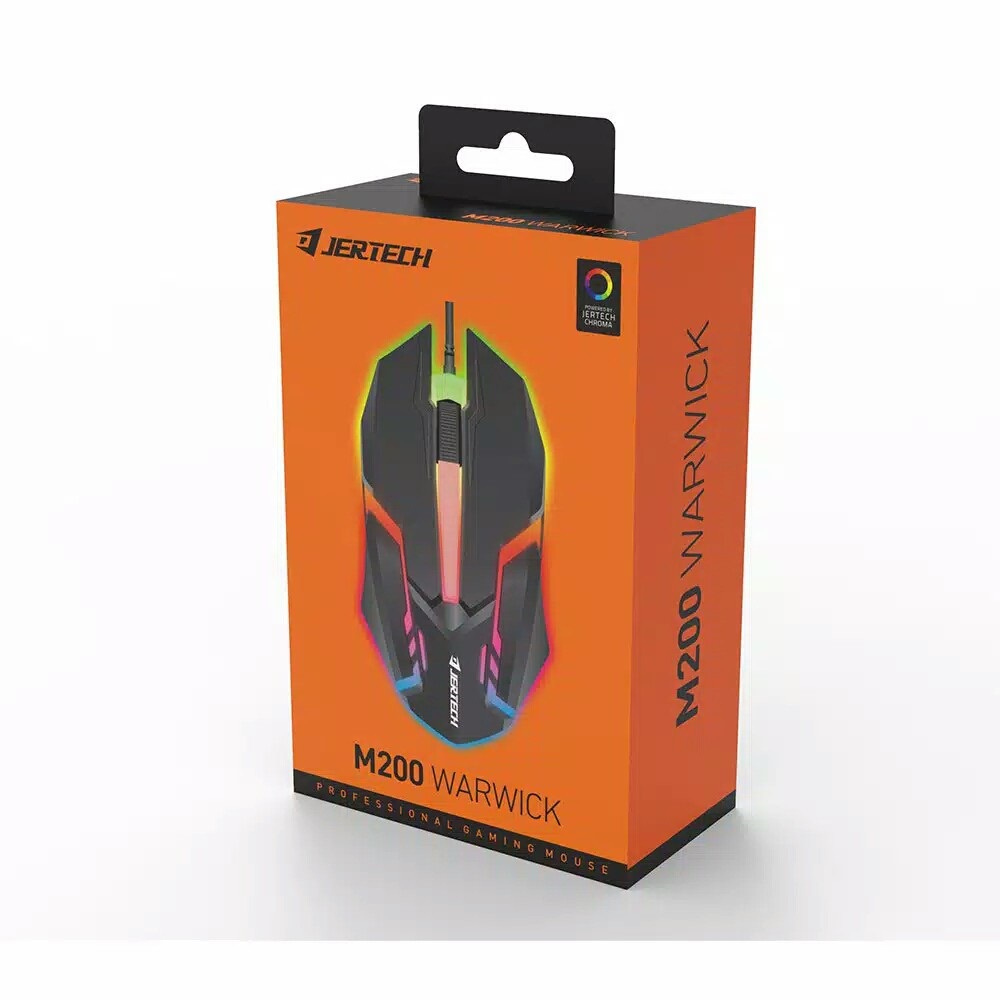 Paket Bundle Mouse Gaming M200 Plus Mousepad MP32 Lampu LED RGB