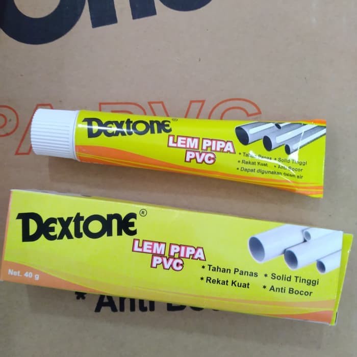 

BISA COD Promo Lem PVC Dextone Tube 40gr
