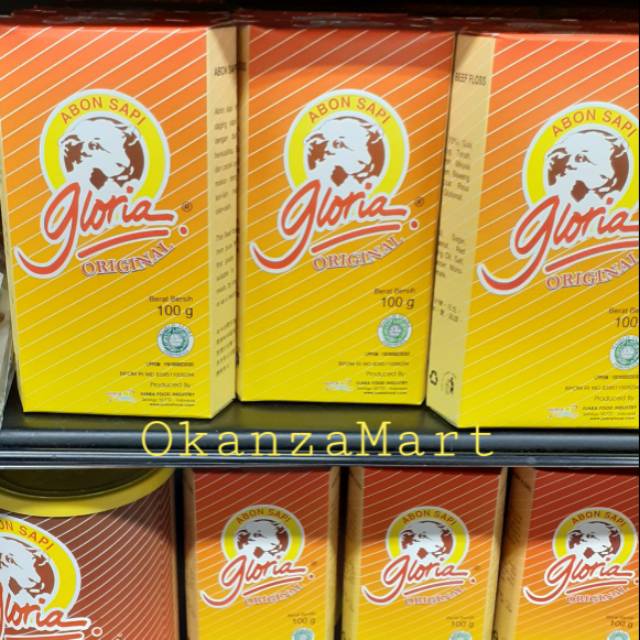 

Gloria abon Sapi Original 100gr