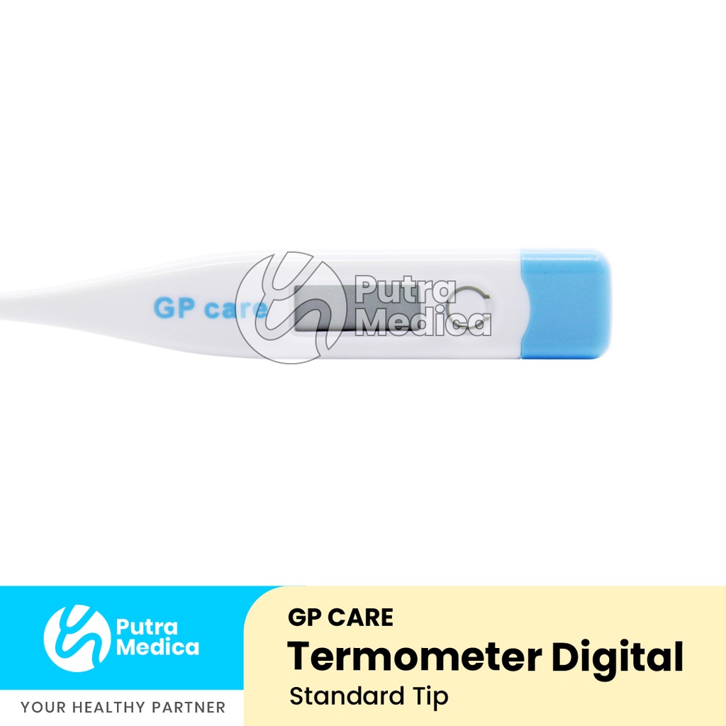 GP Care Termometer Digital Standard Tip / Temp / Alat Ukur Suhu Tubuh