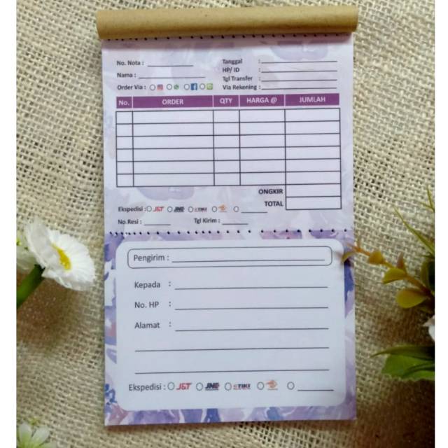 

NOTA 1PLY -GRAPE FLORAL