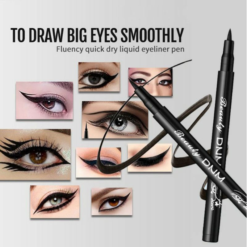 Eyeliner DNM Beauty Spidol Pen Eyeliner Waterproof