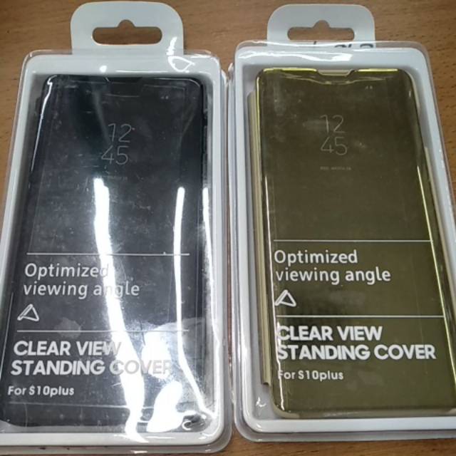 Clear View Standing Cover samsung S10+ Plus