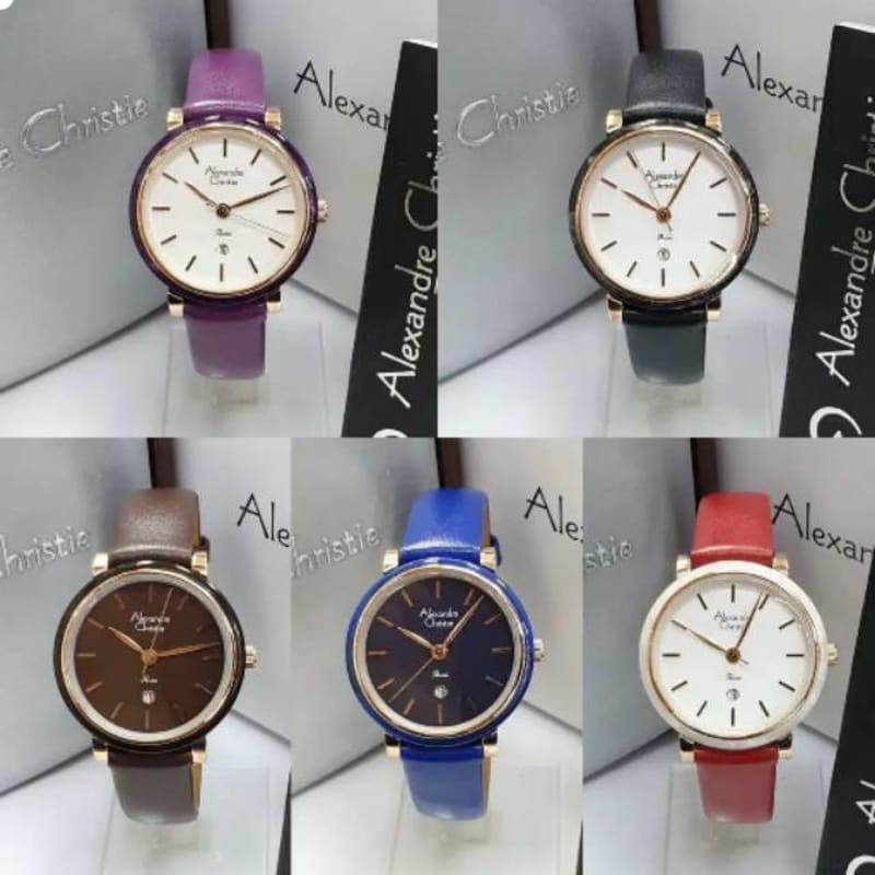 JAM TANGAN WANITA ALEXANDRE CHRISTIE AC 2759 AC2759 ROSEGOLD ORIGINAL