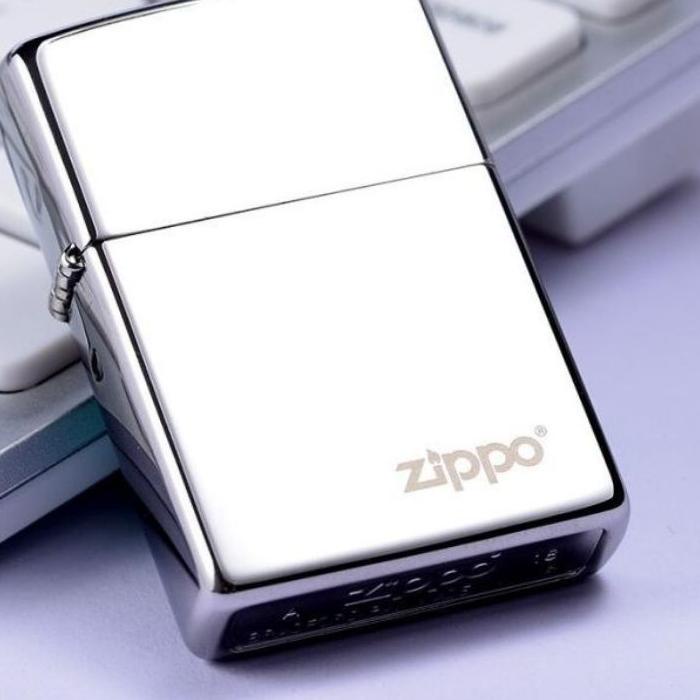 Korek Zippo Silver Ice Kilat Grade Original USA