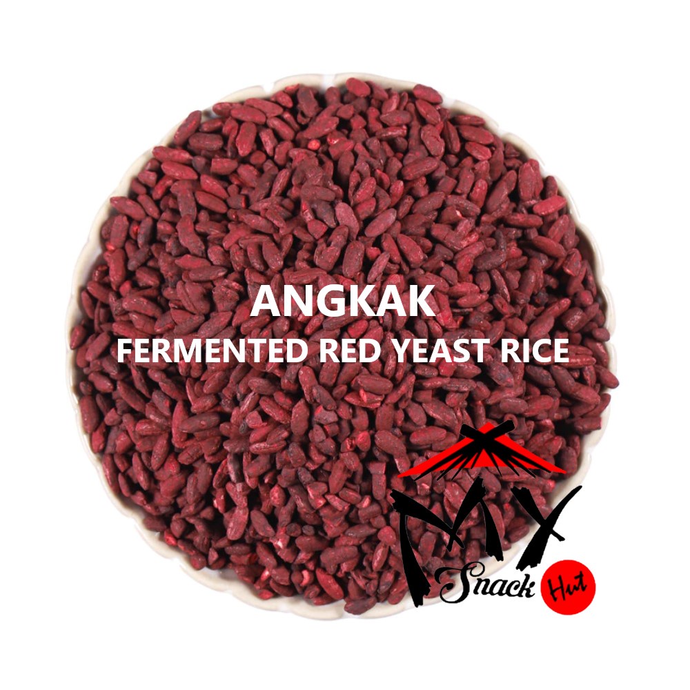 ANGKAK 50GR - BERAS MERAH CHINA FERMENTED RED YEAST RICE KOJI KOJIC HONG QU MI ANGKHAK DB IMPORT