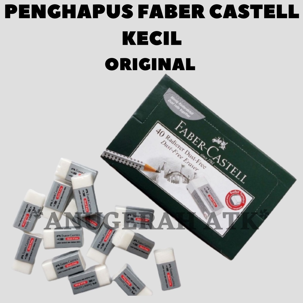 

Penghapus FABER CASTEL b40 kecil dust-free Original