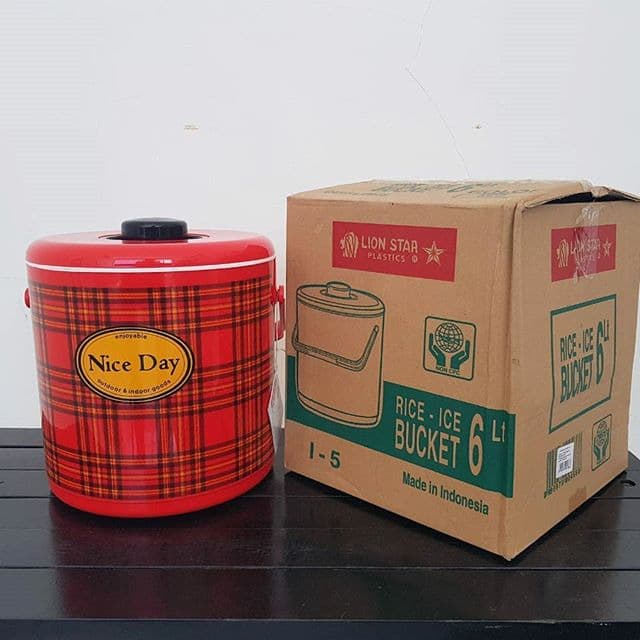 Lion Star RICE BUCKET 6 Liter / TERMOS NASI / ES LION STAR