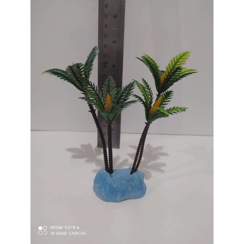 hiasan pohon kelapa 4 pohon