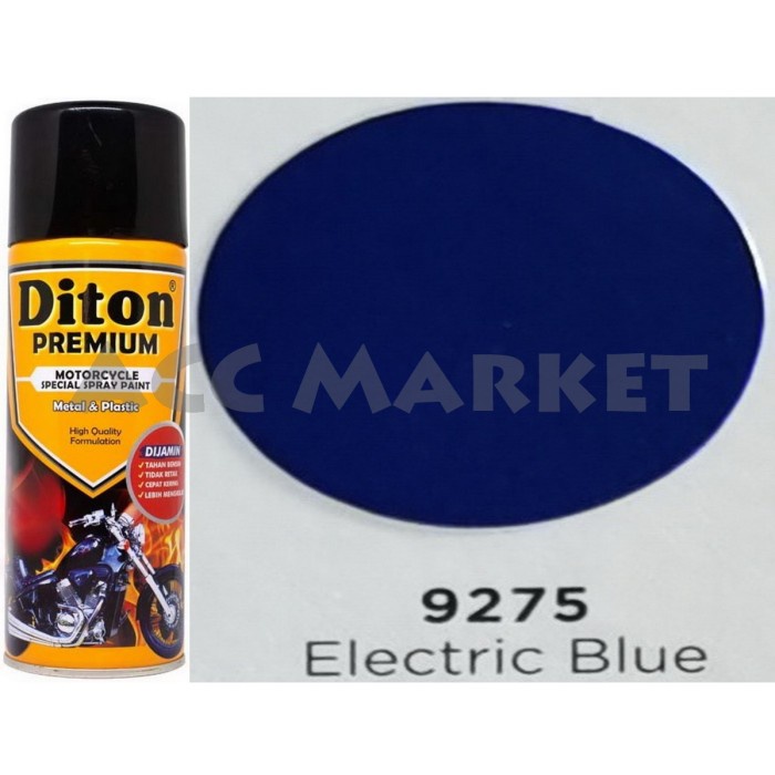 Pilox Diton Premium Pilok Pylox Biru Electric Blue 9275