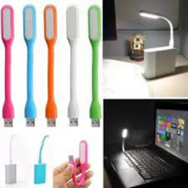 Megasari lampu usb fleksibel / lampu led usb sikat gigi / light flexible / stick lamp / lampu baca