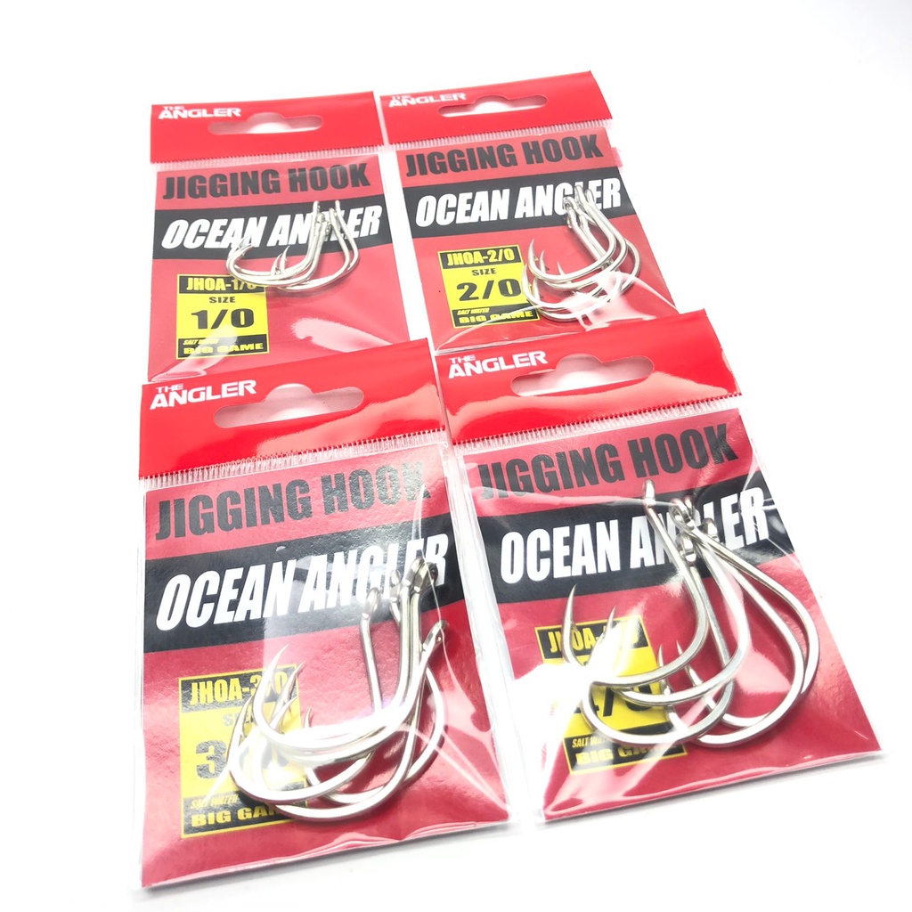 Jigging Hook Berlubang JK Limited Edition Ocean Angler Mata Kail Berlubang