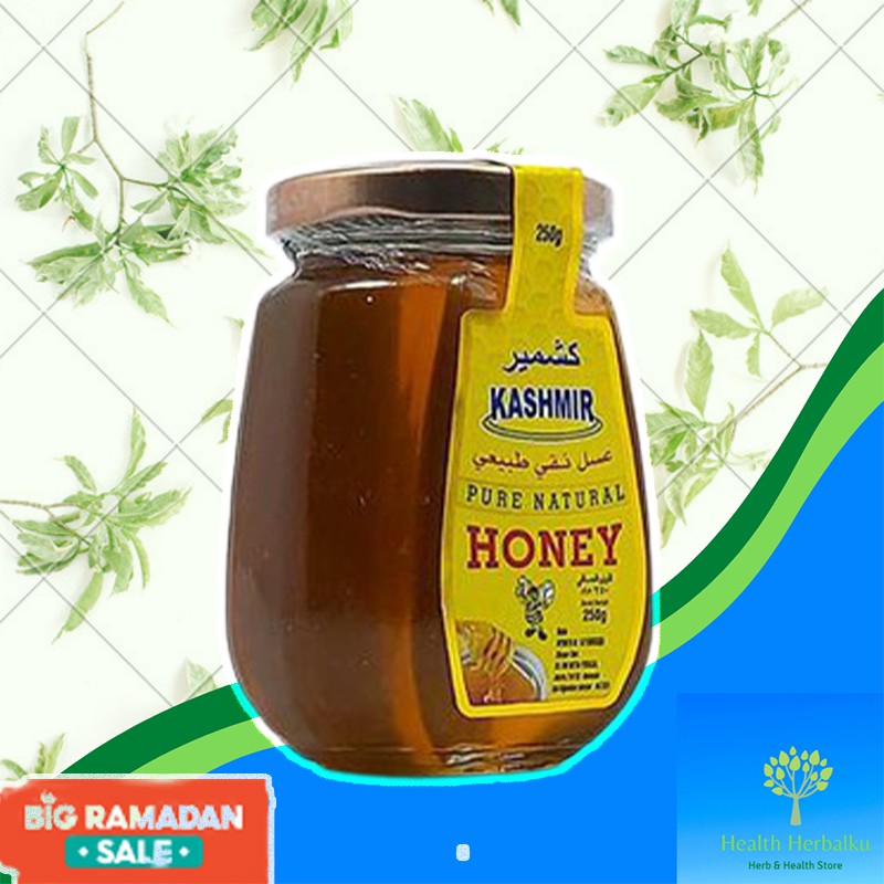 

MADU KASHMIR 250GR KASMIR LEBAH MURNI ASLI IMPORT 100% ORIGINAL ORI TANPA CAMPURAN NATURAL HONEY