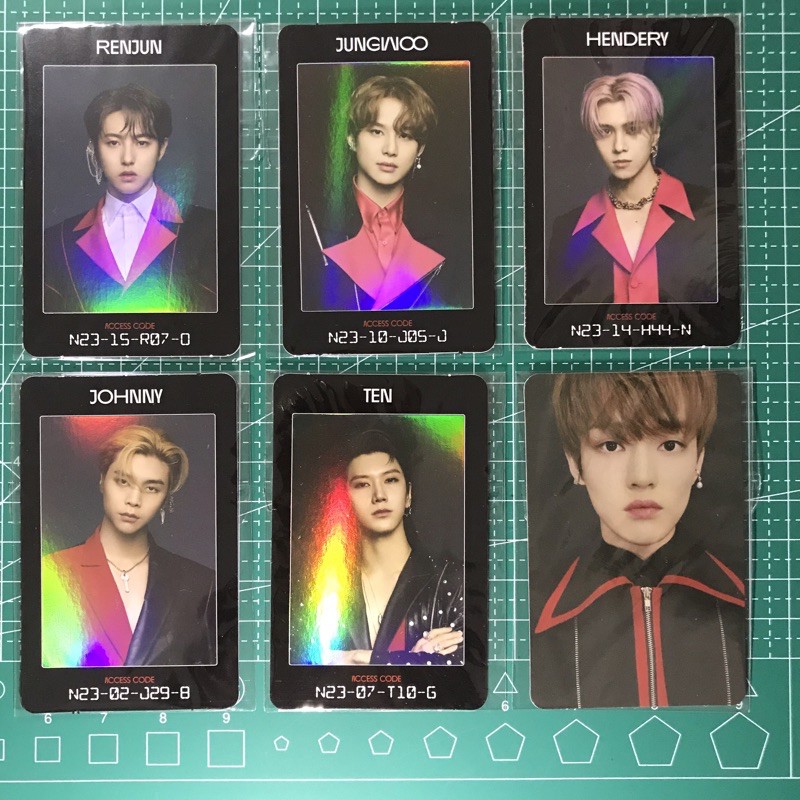 nct arrival access card + photocard