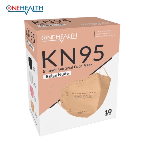 Masker KN95 Medis 5 ply Onehealth Per Box isi 10 Pcs