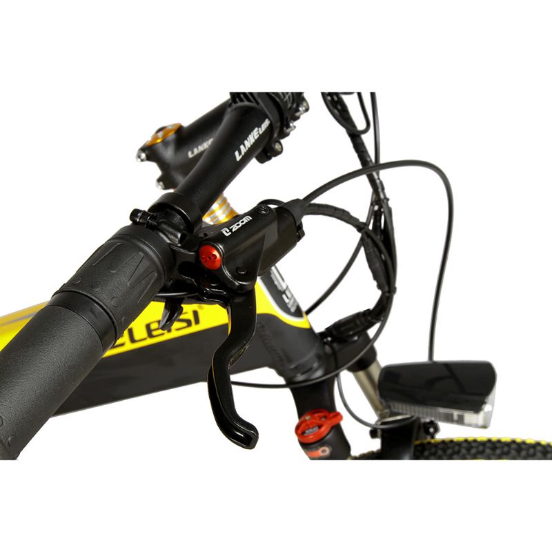 Lankeleisi Sepeda Elektrik Lipat Smart Moped Sports Version 48V 10AH - XT750 - Black/Yellow