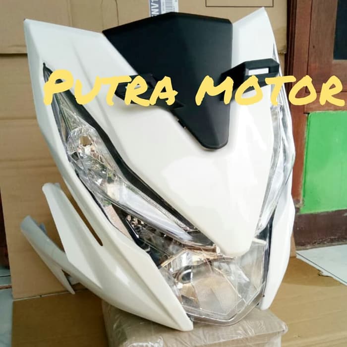 full set tameng body depan beat new fi esp eco beat street putih