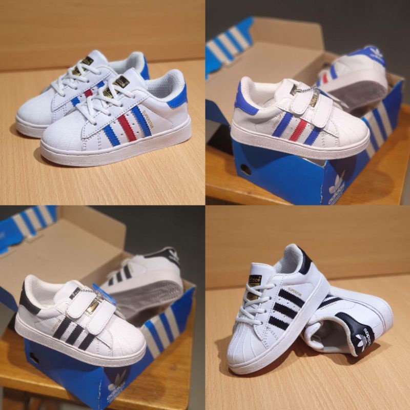 SEPATU ANAK CASUAL MODEL TALI DAN STREP