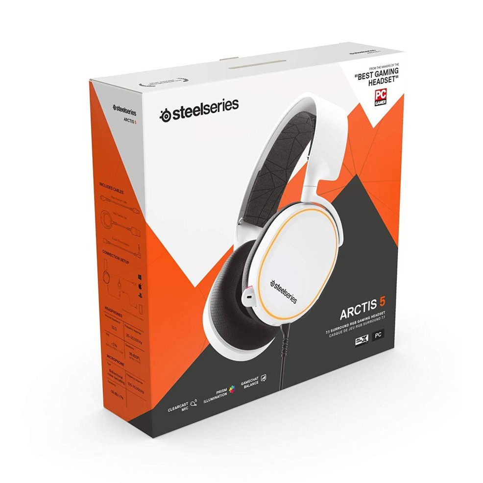 STEELSERIES ARCTIS 5 7.1 DTS RGB GAMING HEADSET