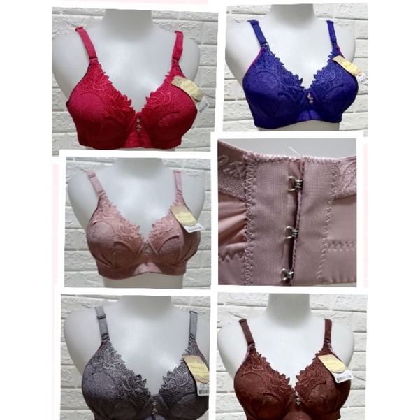 BH Hak 3 (G213/365) Pakai Spon Tanpa Kawat CUP B to C (Sedang agak besar)SiZE 38- 46 BRA Remaja Dewasa