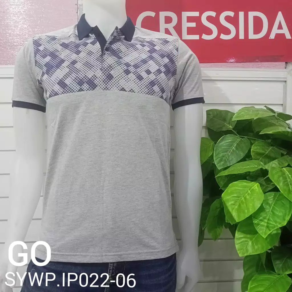 gos  CRESSIDA KAOS POLO SHIRT COWOK Baju Pria 100% Original!