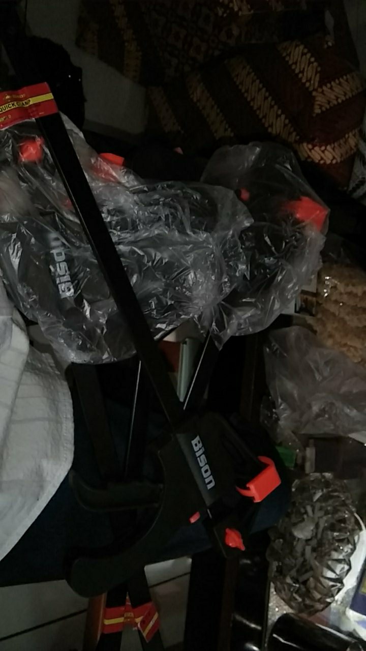 Hitam Clamp Quick Release F 30 Cm 12 Inch Klem F Bar Rachet Ratchet