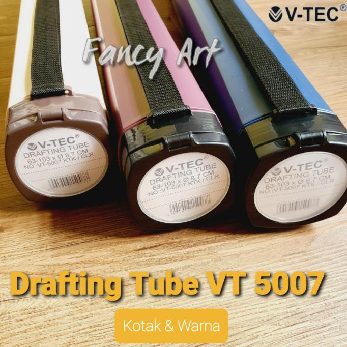 

TERBARU V-TEC DRAFTING TUBE TYPE 5007 / TABUNG GAMBAR KOTAK - NAVY BLUE PERALATAN MELUKIS ART SET