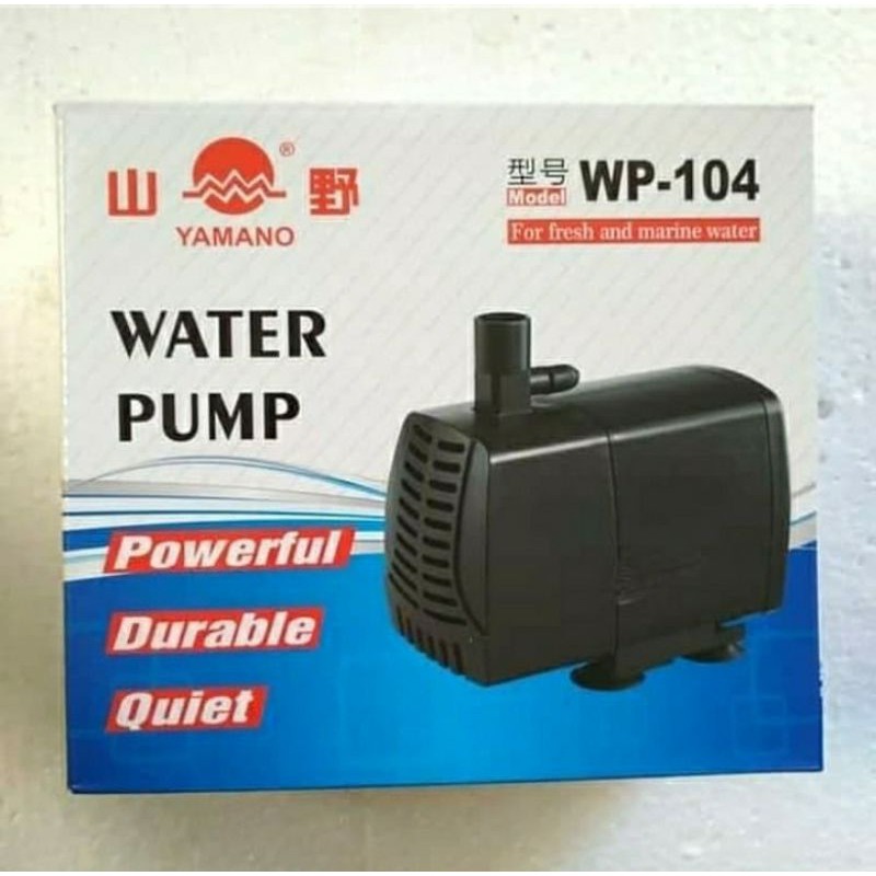 POMPA AIR MANCUR KOLAM IKAN CELUP YAMANO WP 104 2 METER 38 WATT