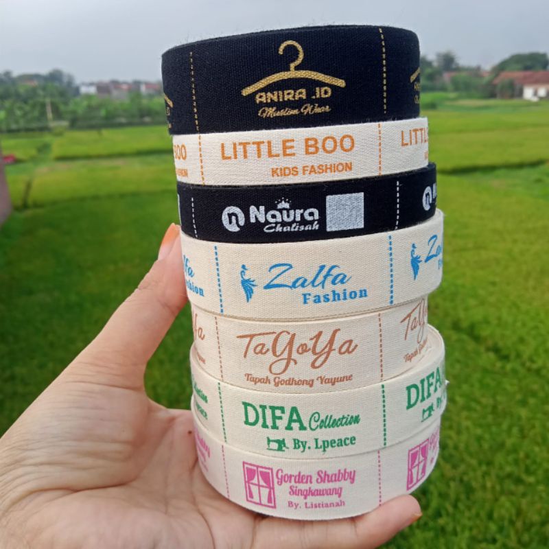 

LABEL MURAH/LABELBAJU/LABELHIJAB/LABELCUSTOM//LABELPENGGANTIWOVEN/LABELKATUN