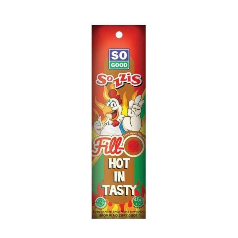 

SOZZIS Fill-O Sosis Siap Makan Ayam Saus Pedas 45 g
