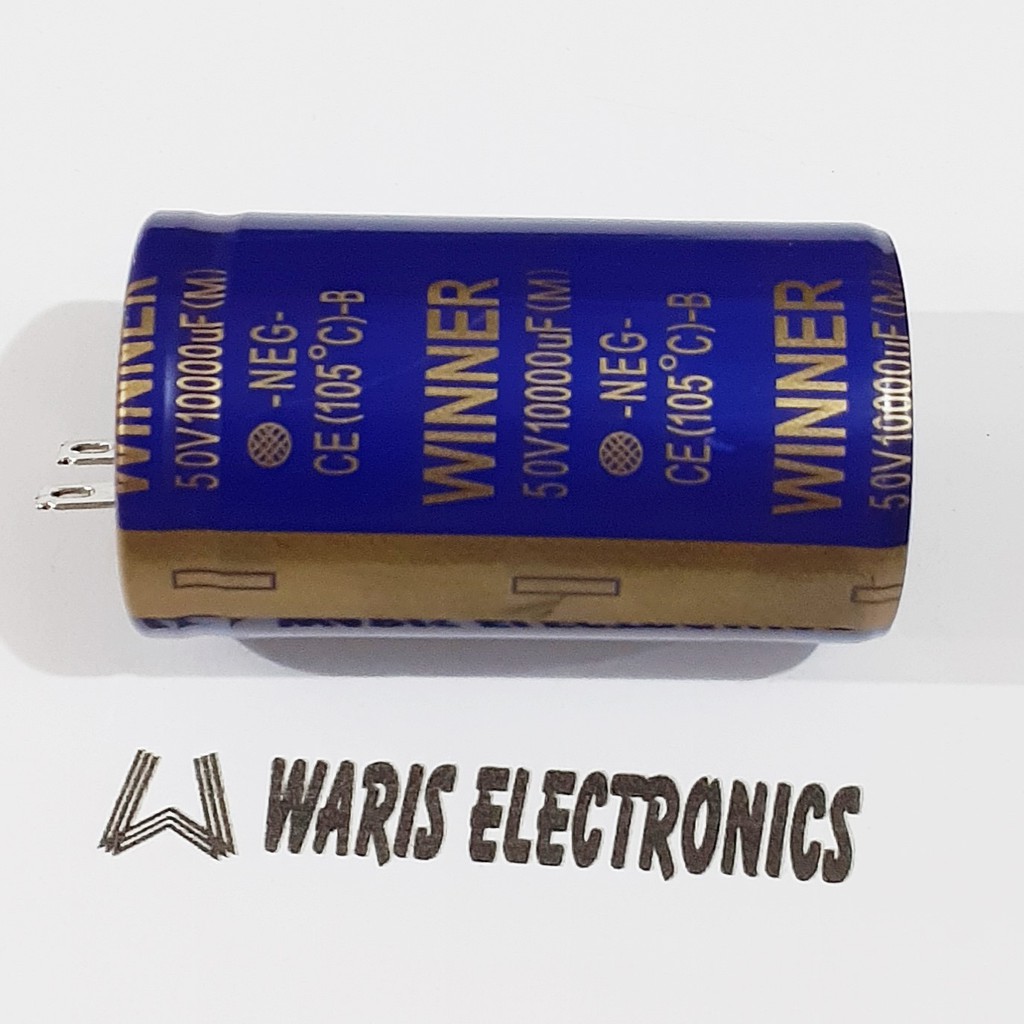 Elko Capacitor 10000 uF 50V Elco