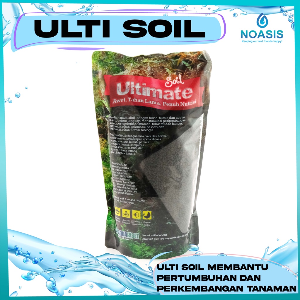 ULTIMATE SOIL AQUARIUM AQUASCAPE AKUARIUM 1 KG