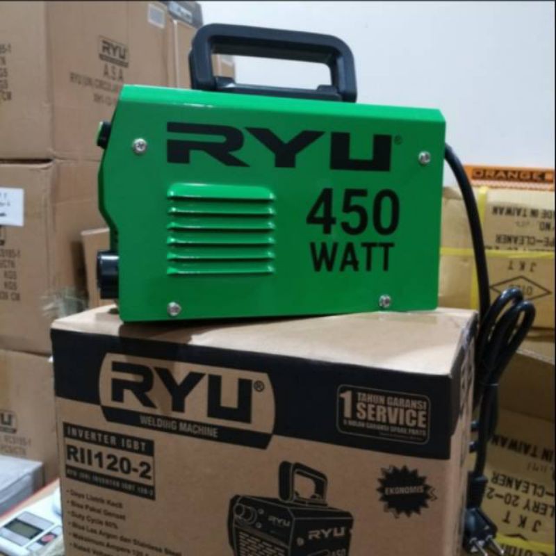 MESIN LAS RYU 450 WATT RYU RII 120-2 MESIN LAS RYU LOW WATT