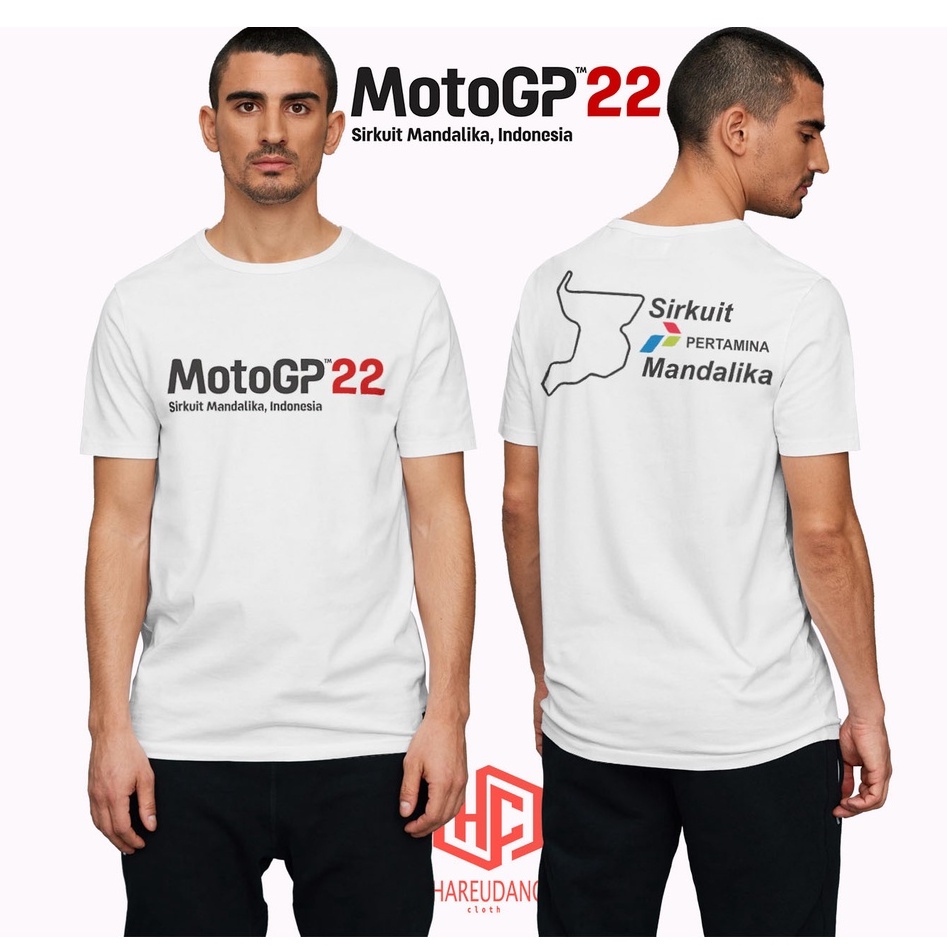 kaos sirkuit mandalika motogp 2022 premium tshirt